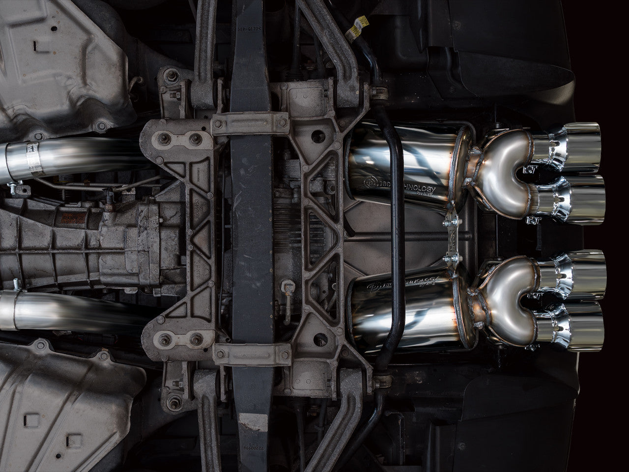 AWE Touring Edition Axleback Exhaust Chrome Tips (2006 - 2013 C6 Corvette Z06 / ZR1) 3015-42606