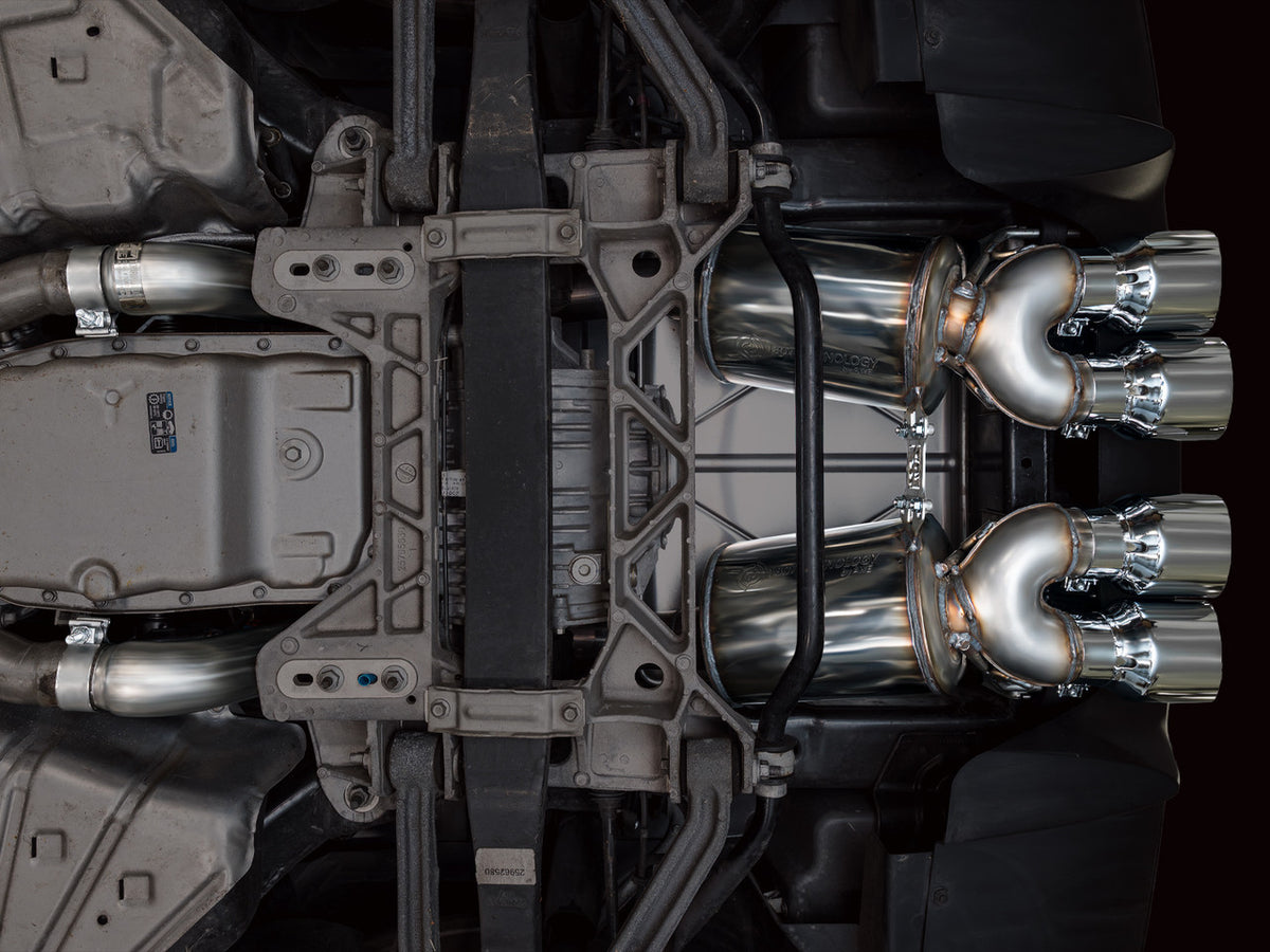 AWE Touring Edition Axleback Exhaust Chrome Tips (2005 - 2007 C6 Corvette 6.0L / 2008 6.0L) 3015-42660