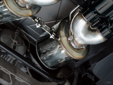 AWE Touring Edition Axleback Exhaust Black Tips (2006 - 2013 C6 Corvette Z06 / ZR1) 3015-43606