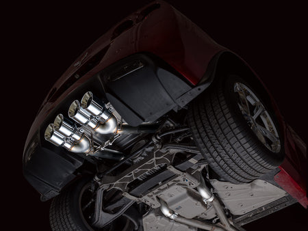 AWE Track Edition Axleback Exhaust Chrome Tips (2005 - 2007 C6 Corvette 6.0L / 2008 6.0L) 3020-42660