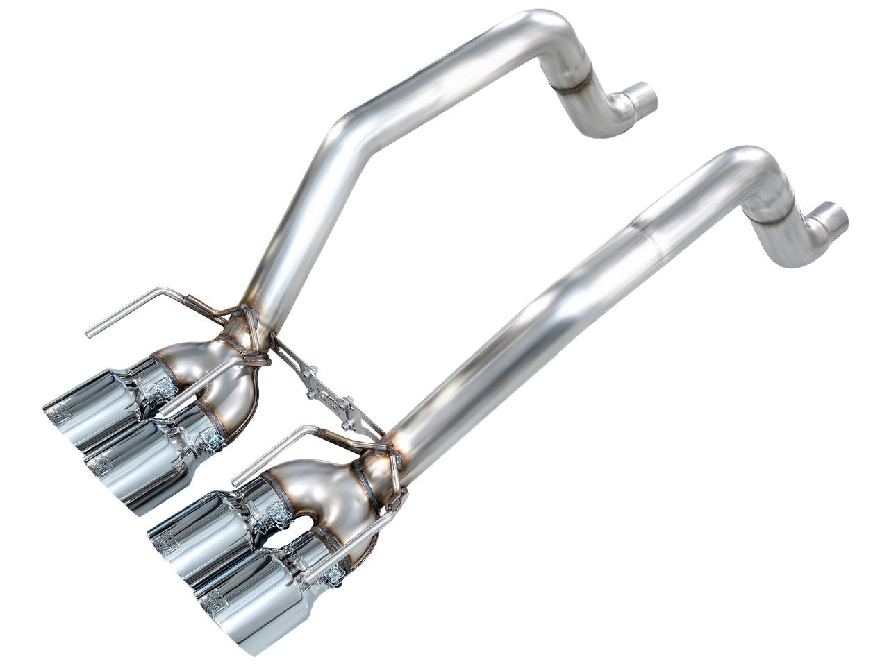 AWE Track Edition Axleback Exhaust Chrome Tips (2009 - 2013 C6 Corvette 6.2L) 3020-42662