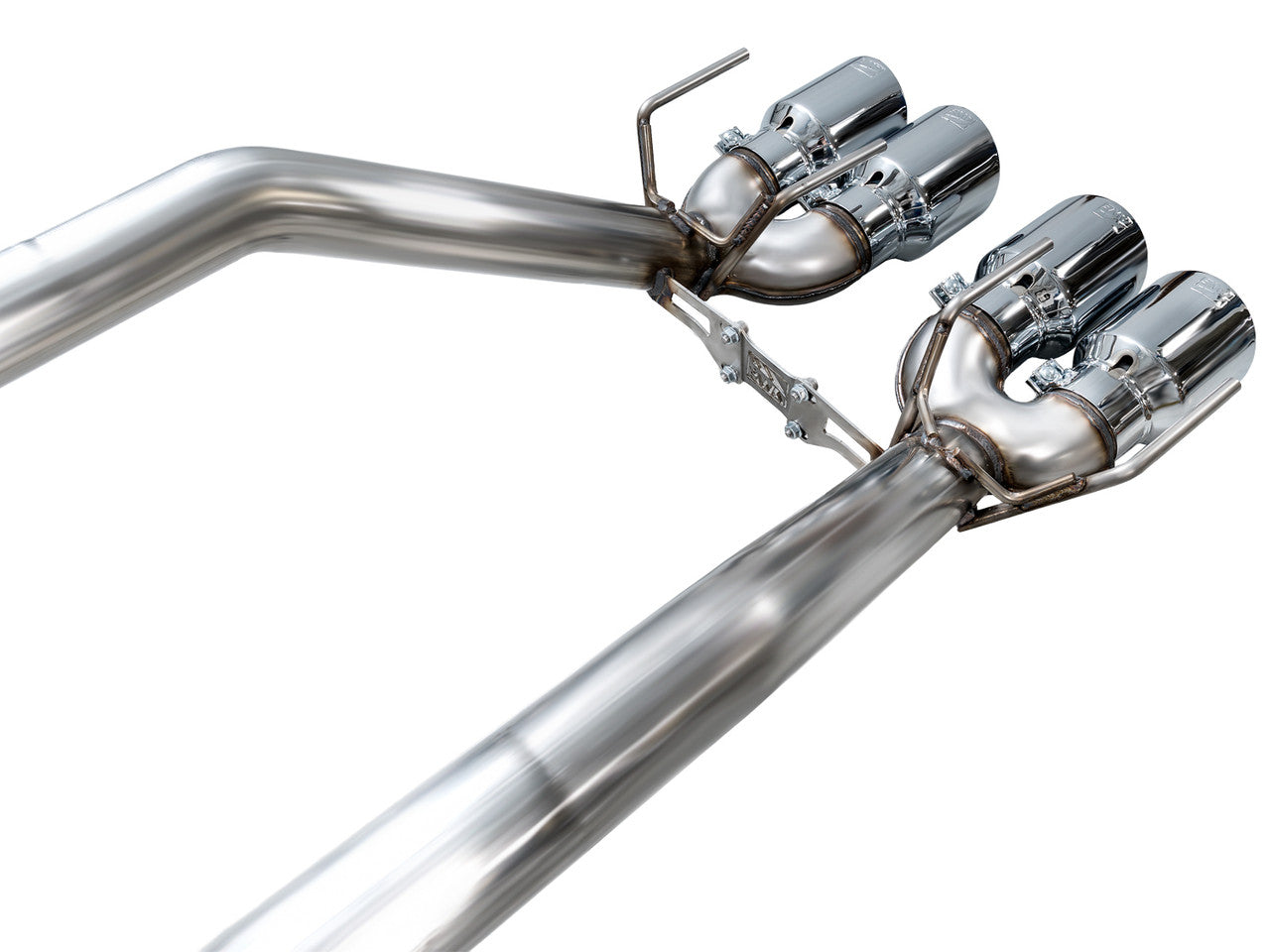 AWE Track Edition Axleback Exhaust Chrome Tips (2009 - 2013 C6 Corvette 6.2L) 3020-42662