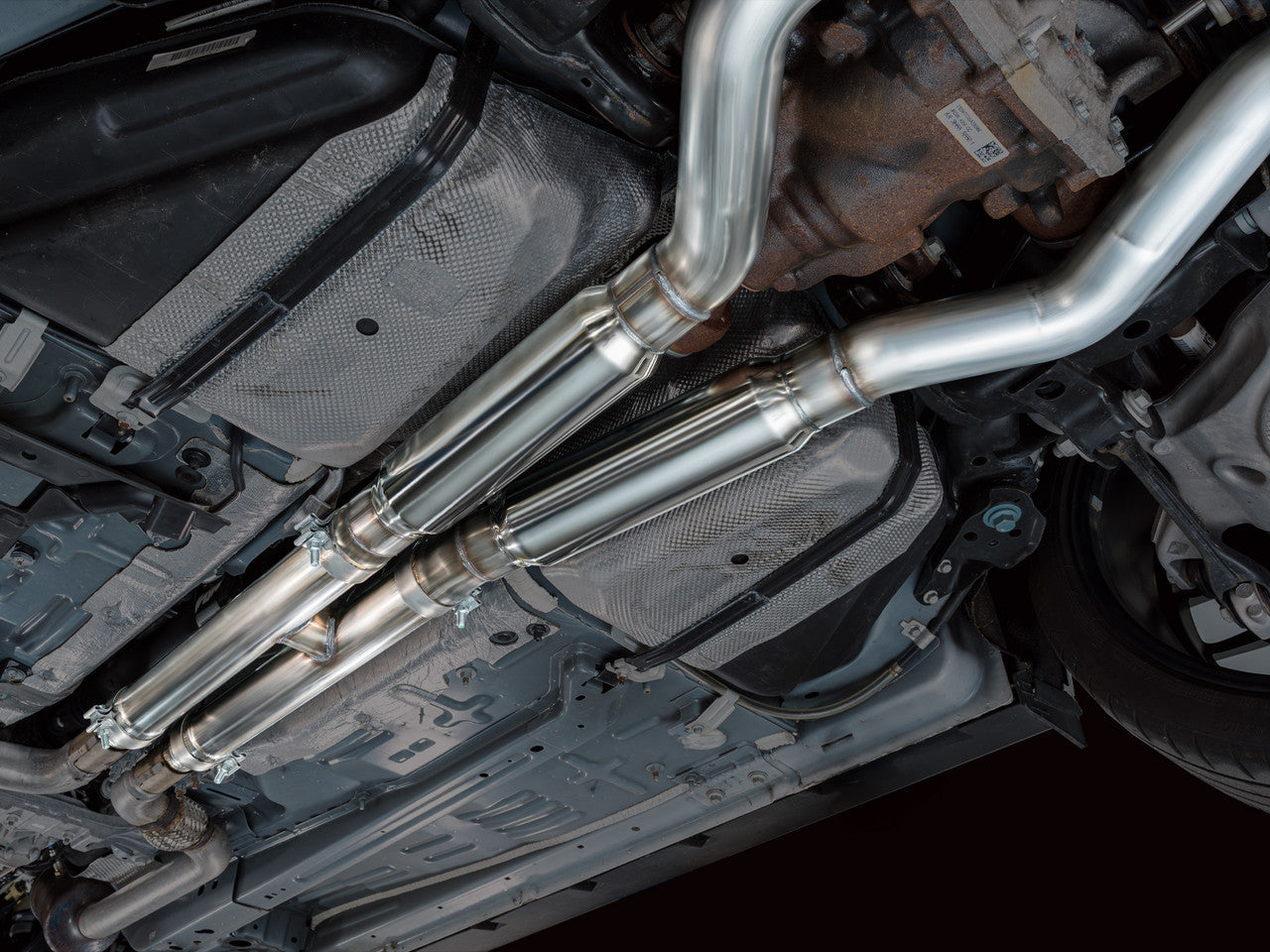 AWE Switchpath Exhaust Chrome Tips (2018 - 2023 Mustang GT) 3025-42550