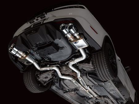 AWE Switchpath Exhaust Chrome Tips (2018 - 2023 Mustang GT) 3025-42550