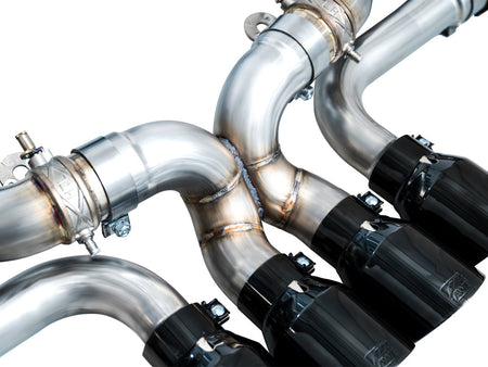 AWE SwitchPath Exhaust w/ Diamond Black Tips (2023-2024 C8 Corvette Z06) 3025-43906