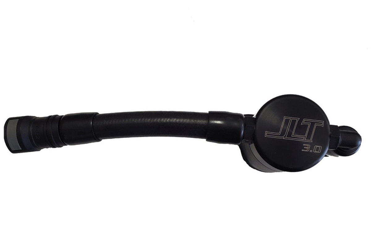 J&L 3.0 V2 Oil Separator Drive Side Black (2005-2010 Mustang GT/Bullitt/Saleen) 3051D-B