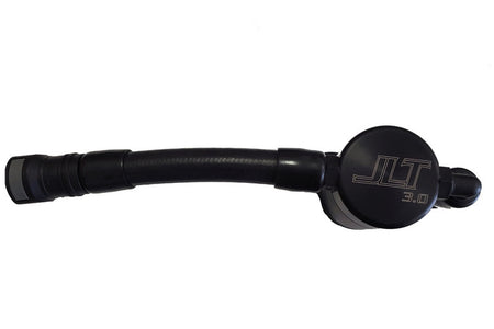 J&L 3.0 V2 Oil Separator Drive Side Black (2005-2010 Mustang GT/Bullitt/Saleen) 3051D-B