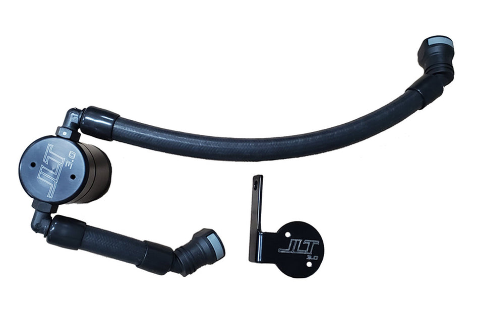 J&L Oil Separator 3.0 Passenger Side Black (2020-2022 Shelby GT500) 3054P-B