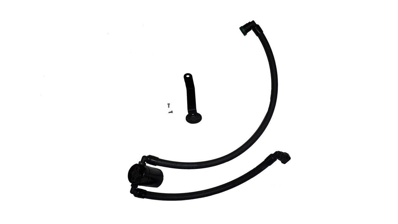 J&L Oil Separator 3.0 PCV Side Black (2024 Mustang 5.0) 3091-B