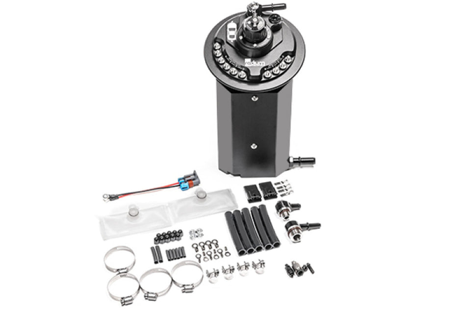 Radium 11-Up Ford Mustang Fuel Hanger - Pumps Not Included Walbro F90000274/285 or DW400 - 20-1802