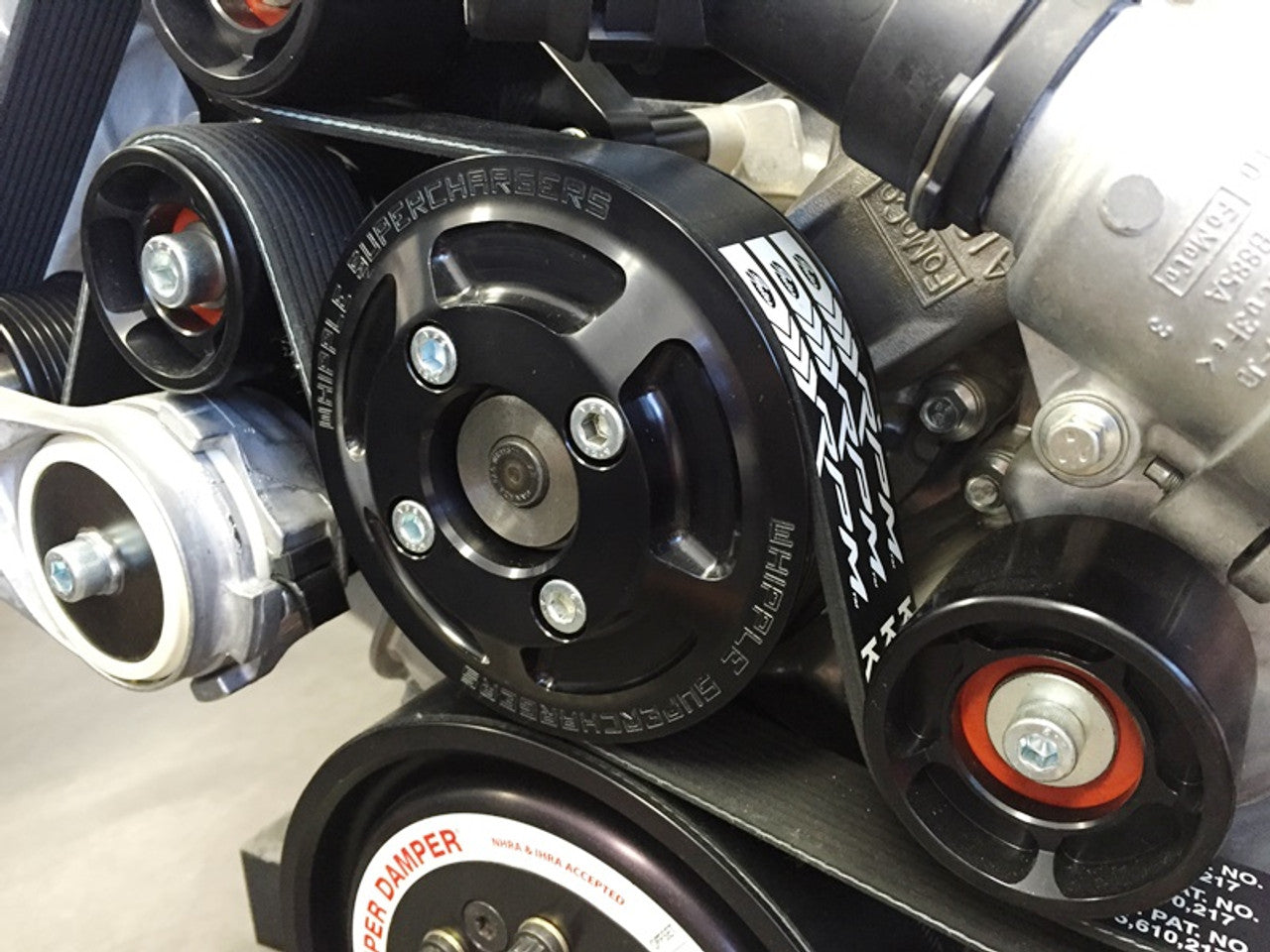 Whipple Superchargers 10 Rib Belt System Upgrade Ford (2015 - 2017 Coyote 5.0) WB-COY10-15