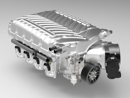 Whipple Hot Rod Supercharger Kit W235RF 3.8L Gen 6 (2011 - 2025 Coyote) WK-2625HR-38