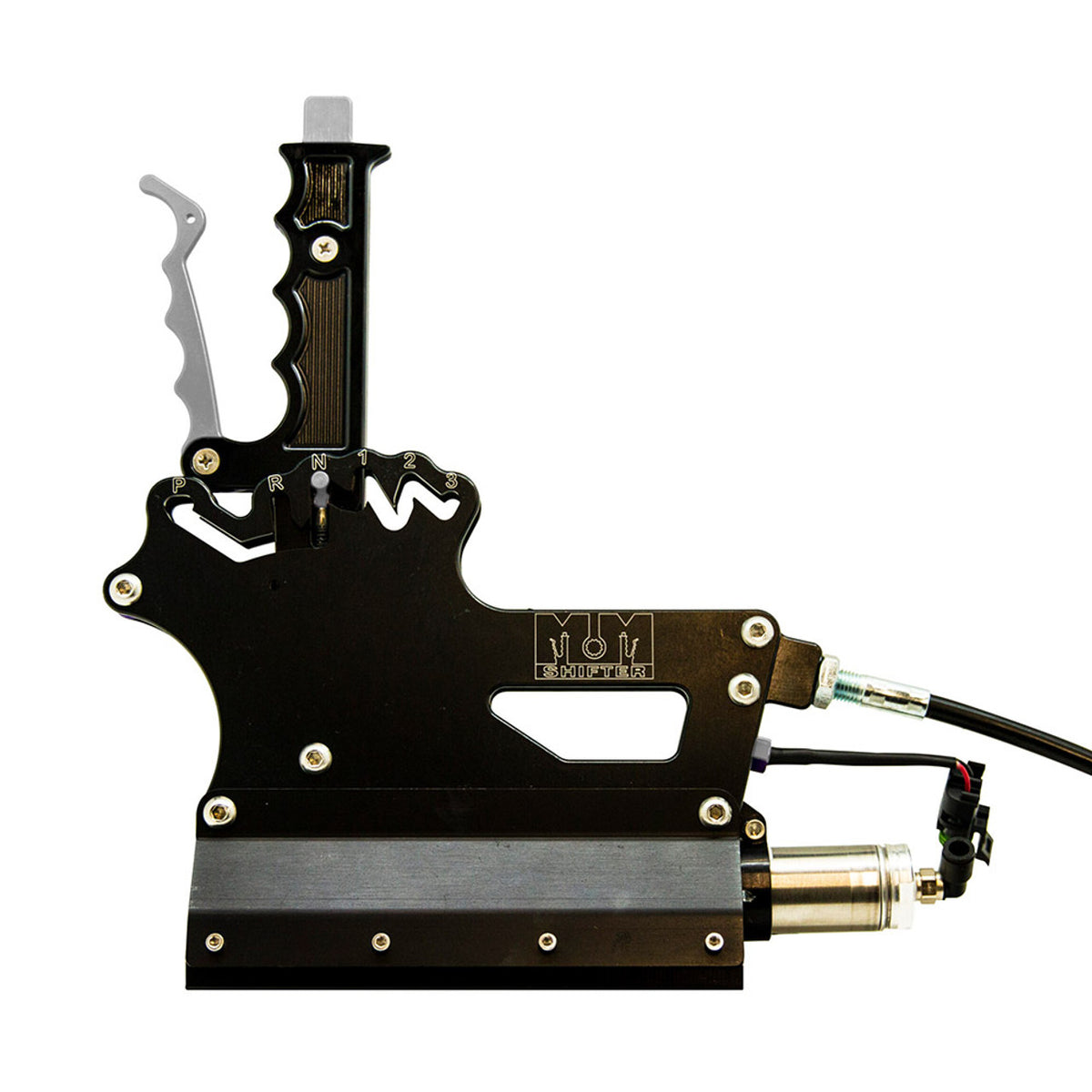 M&M Transmission 3-Speed Reverse Pattern Shifter Silver 3SP-REVERSE-SILVER