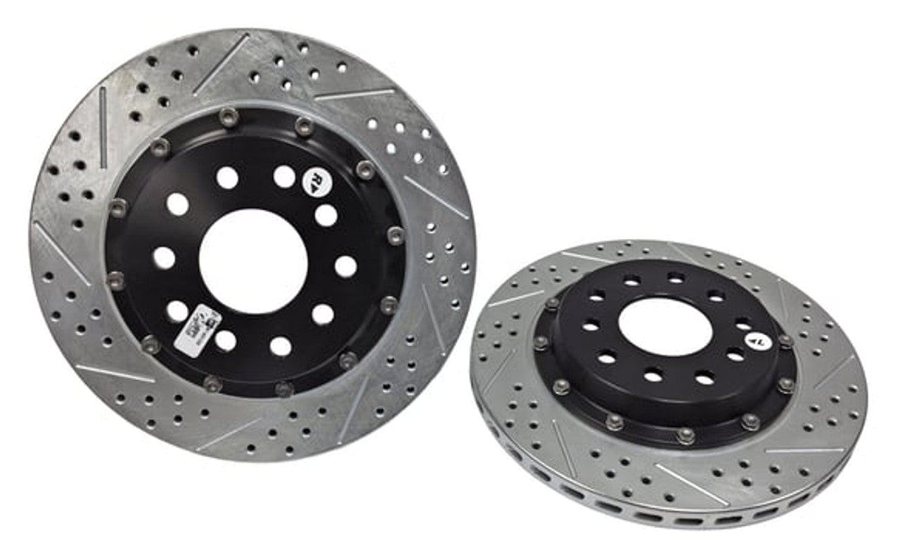 Baer Brakes EradiSpeed+ Rear Two-Piece Performance Brake Rotors (1988 - 1996 Corvette C4) 2302019