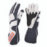 RaceQuip SFI-5 Gray/Black Medium Outseam w/ Closure Glove - 356603
