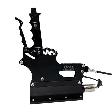 M&M Transmission 4-Speed Reverse Pattern Shifter Black 4SP-REVERSE-BLACK