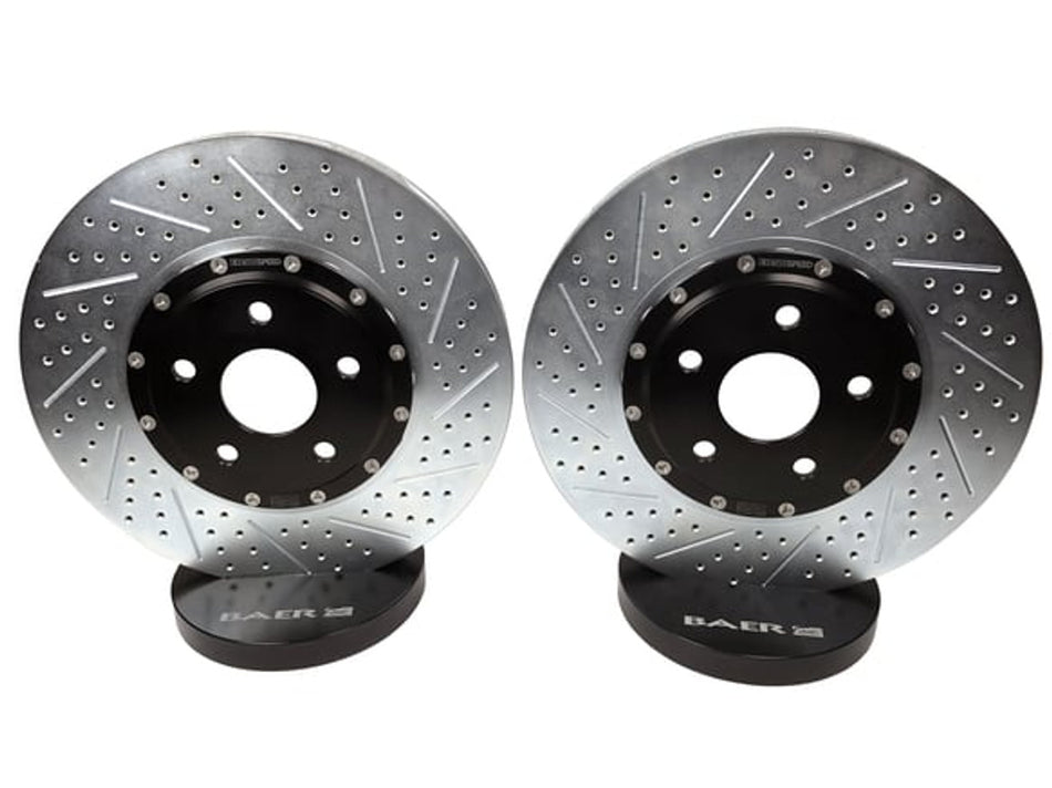 Baer Brakes EradiSpeed+ Front Two-Piece Performance Brake Rotors (2010 - 2015 Camaro SS w/OE 4-Piston Caliper) 2301061