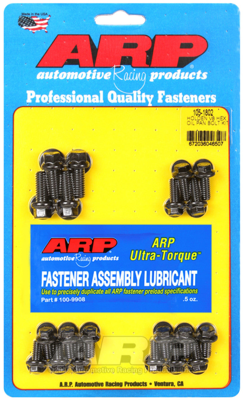 ARP Holden V8 Hex Oil Pan Bolt Kit - 105-1802