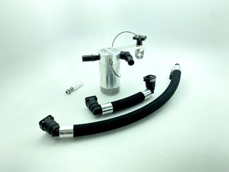 UPR Products SC Oil Catch Can Separator Plug N Play Satin (2024 - 2025 Mustang GT) 5028-292