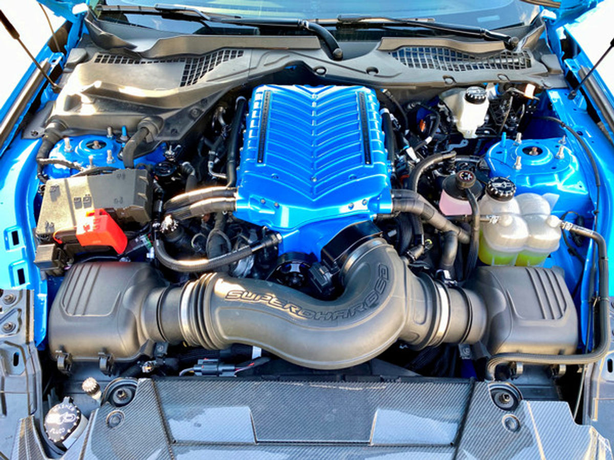 UPR Plug N Play Oil Clean Side Catch Can Black (2024-2025 Mustang GT w/ Whipple) 5049-295-1-CSCC