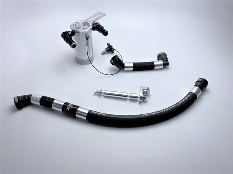 UPR Plug N Play SC Oil Catch Can Separator Satin (2024-2025 Mustang GT w/ Whipple) 5028-295