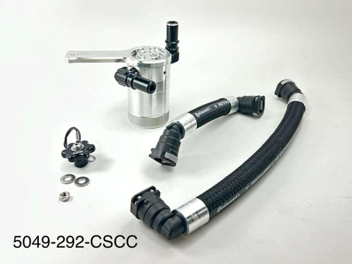 UPR Plug N Play Clean Side Oil Catch Can Satin (2024 - 2025 Mustang GT) 5049-292-CSCC