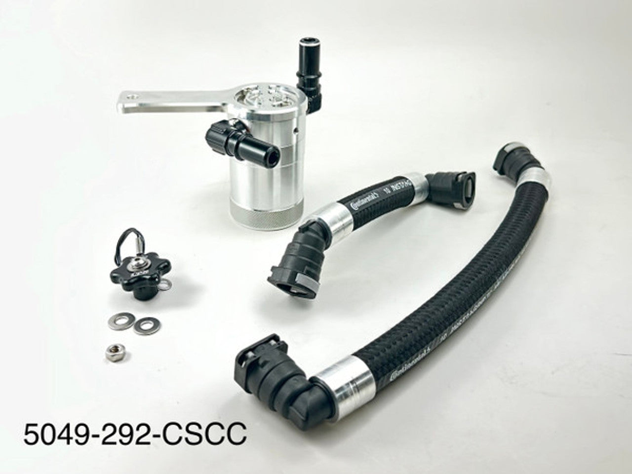 UPR Plug N Play Clean Side Oil Catch Can Satin (2024 - 2025 Mustang GT) 5049-292-CSCC