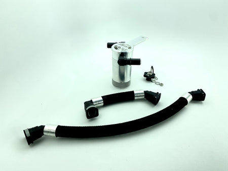UPR Products SC Oil Catch Can Separator Plug N Play Satin (2024 - 2025 Mustang GT) 5028-292
