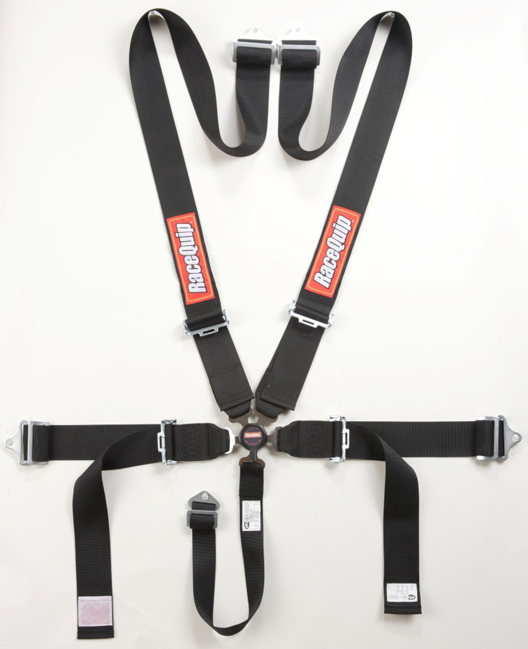 RaceQuip Black SFI CAMLOCK 5pt PD Lap Seat Belt - 741001