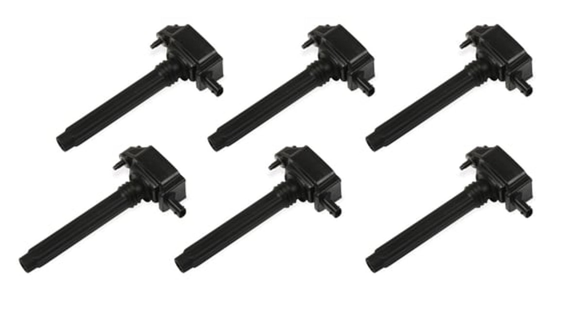 MSD Ignition Coil Blaster Black 6-Pack (2011 - 2021 Chrysler V6 3.6L) 827363