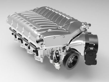 Whipple Supercharger Kit Stage 2 (2021 - 2023 Mach 1 Mustang) WK-2627-STG2-30