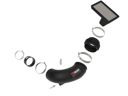 aFe Super Stock Induction System w/Pro Dry S Filter (2018-2023 Mustang GT) 55-10005D