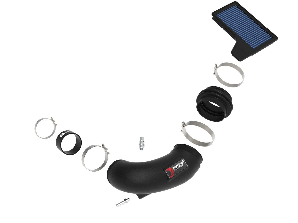 aFe Super Stock Induction System w/Pro 5R Filter (2015-2017 Mustang GT) 55-10004R