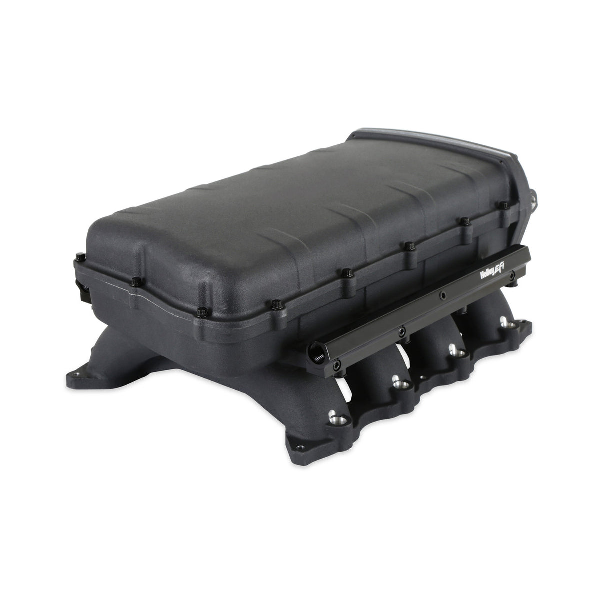 Holley EFI Ultra Lo-Ram Intake Manifold Black Ford Coyote 2015-2020 GT350/2019-2022 GT500 Throttle 300-912BK