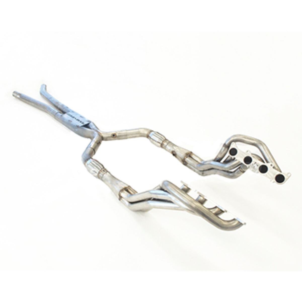 Texas Speed 1-7/8" Long Tube Headers & 3" Catted X-Pipe (2015 - 2023 Mustang GT) TSP-50178HXPKG-CAT