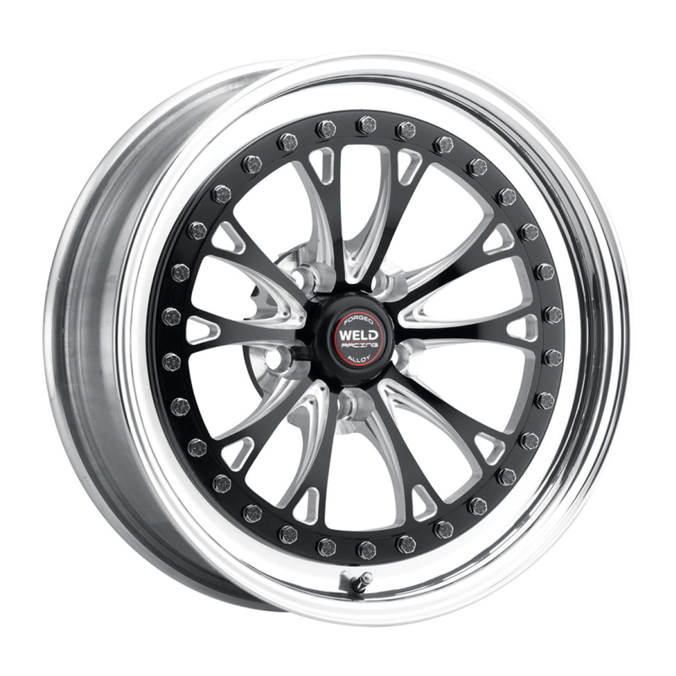 Weld Vitesse 17x10 / 5x120mm BP / 7.2" BS Black Center Wheel High Pad - Polished Non-Beadlock (2010-2023 Camaro) 94HB7100N72A