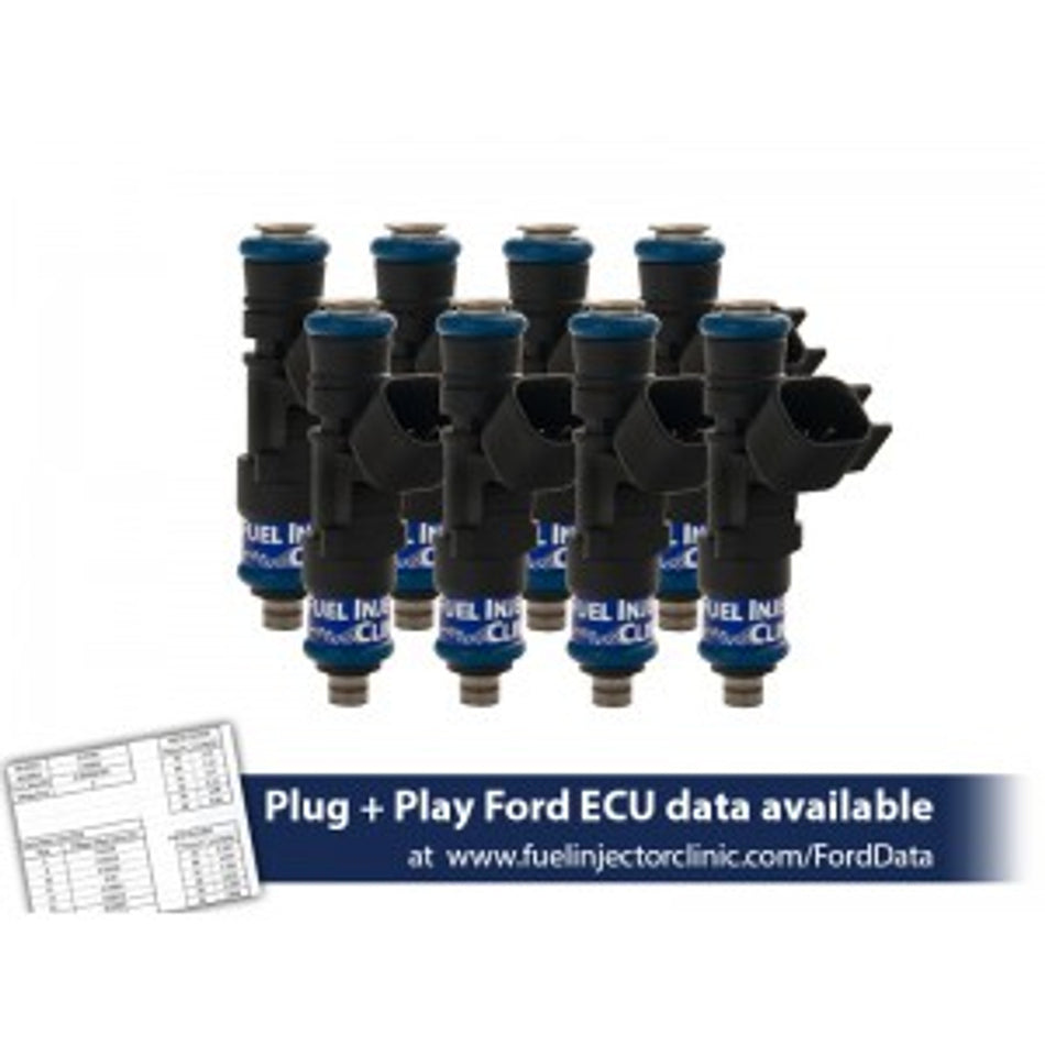 Fuel Injector Clinic 775cc Injector Set High Z (2007-2014 Shelby GT500) IS404-0775H