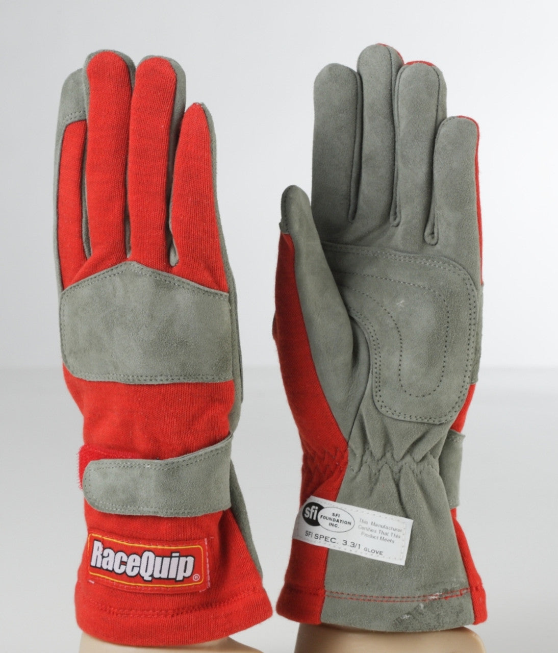 RaceQuip Red 1-Layer SFI-1 Glove - Large - 351015