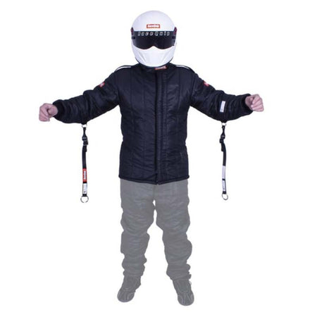 RaceQuip SFI-15 Jacket Black Large - 91919959