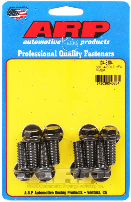 ARP SB Chevy 4-Bolt Hex Motor Mount Bolt Kit - 134-3104