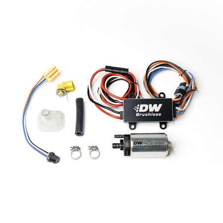 DeatschWerks DW440 Brushless Pump w/Single & Dual Speed Controller (05-10 Mustang GT) 9-441-C102-0905