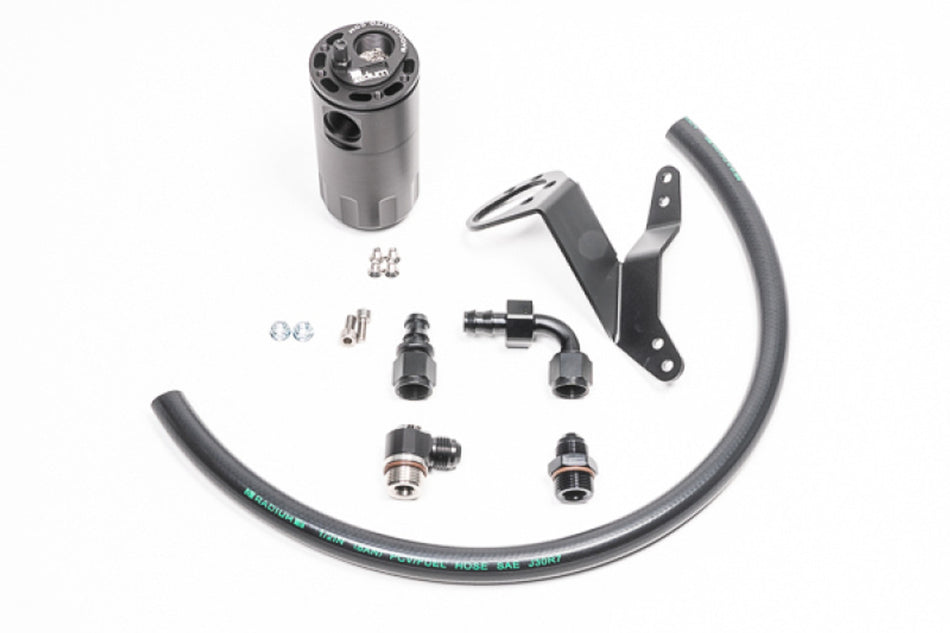 Radium Engineering Catch Can Kit CCV 11-14 Mustang GT Fluid Lock - 20-0279-FL
