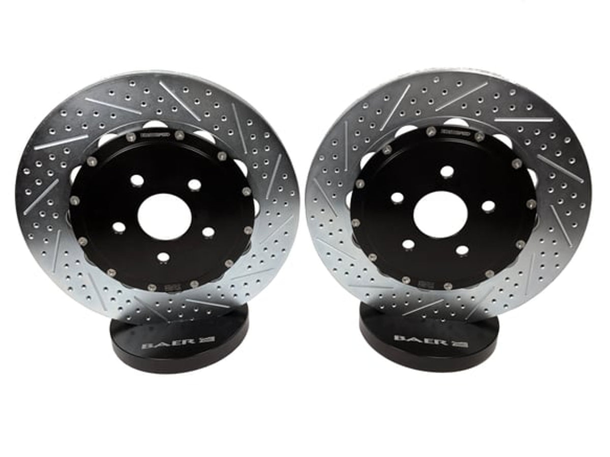 Baer Brakes EradiSpeed+ Rear Two-Piece Performance Brake Rotors (2010 - 2015 Chevy Camaro SS / 2012 - 2015 Camaro ZL1) 2302064