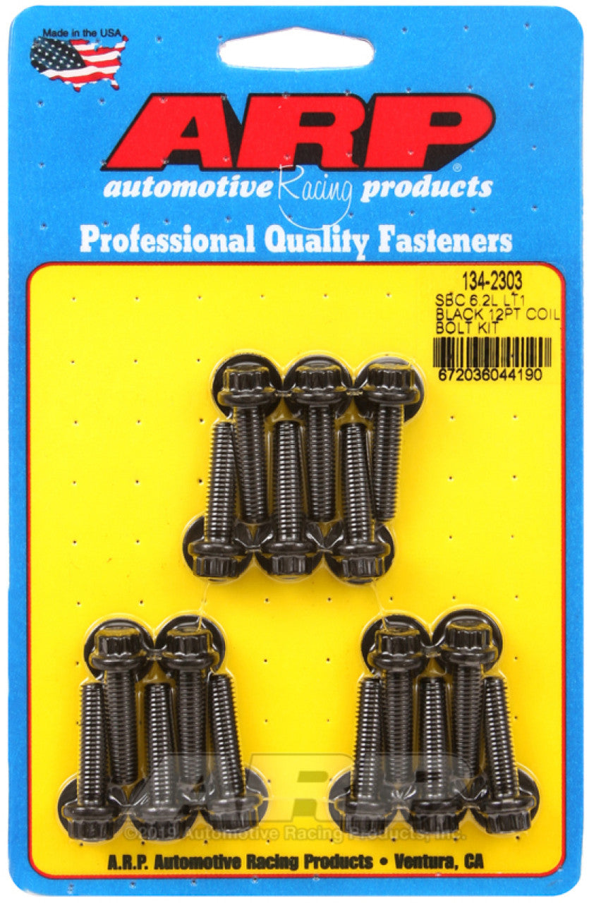 ARP Chevy LT1 6.2L Ignition Coil 12pt Bolt Kit - 134-2303