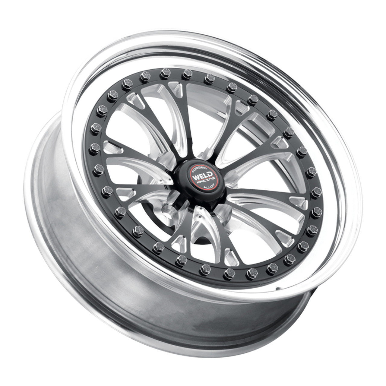 Weld Vitesse 17x10 / 5x120mm BP / 7.2" BS Black Center Wheel High Pad - Polished Non-Beadlock (2010-2023 Camaro) 94HB7100N72A