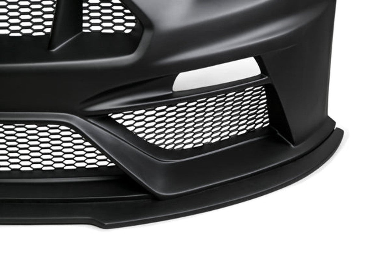 Anderson Composites Type-TT GT Style Fiberglass Front Bumper w/Front Lip (2015-2017 Mustang) AC-FB15FDMU-TT-GF