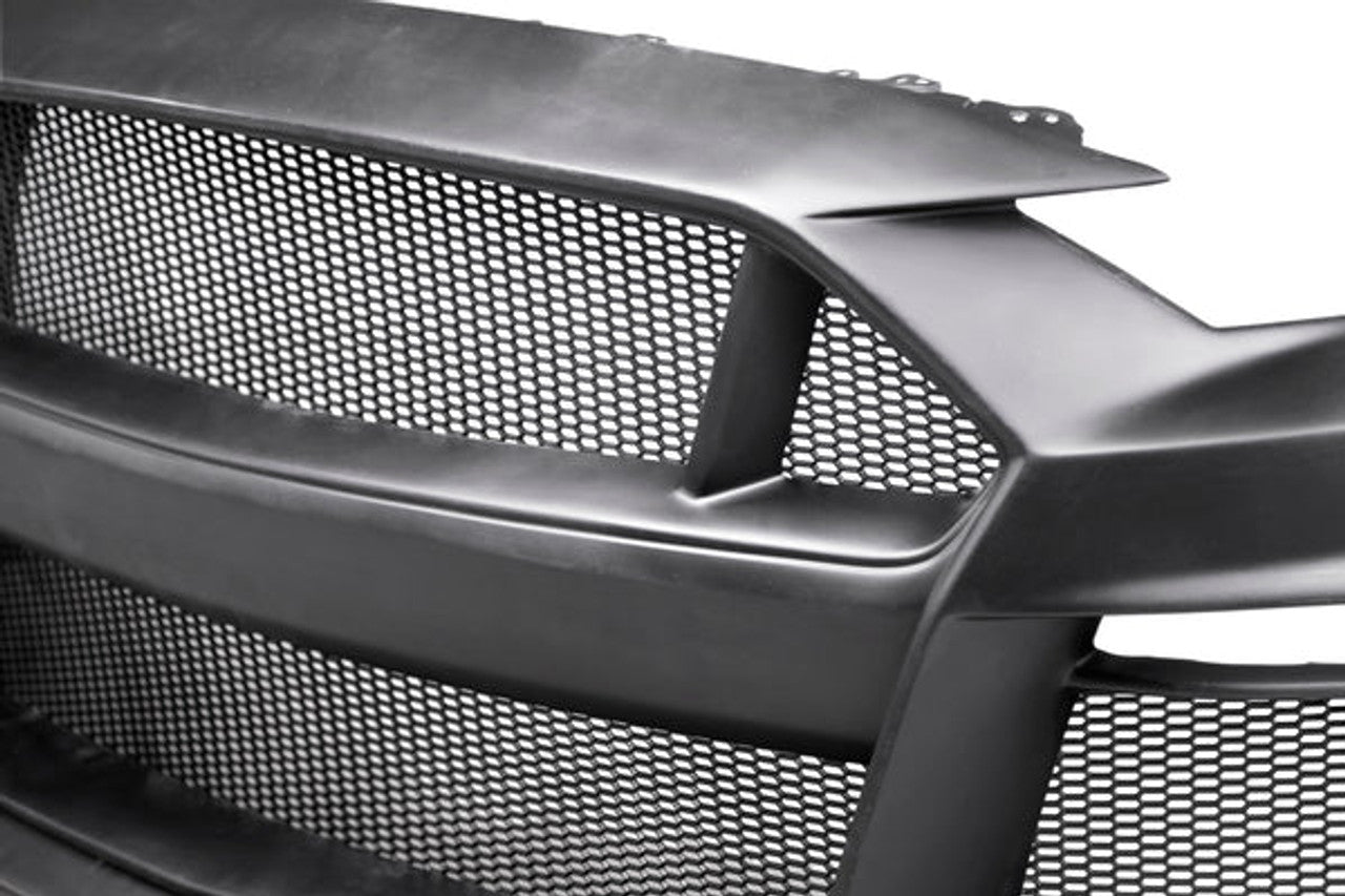 Anderson Composites Front Bumper Type-ST w/Fiberglass Grille/Front Lip (2018-2023 Mustang) AC-FB18FDMU-ST-GF