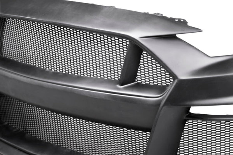 Anderson Composites Front Bumper Type-ST w/Fiberglass Grille/Front Lip (2018-2023 Mustang) AC-FB18FDMU-ST-GF
