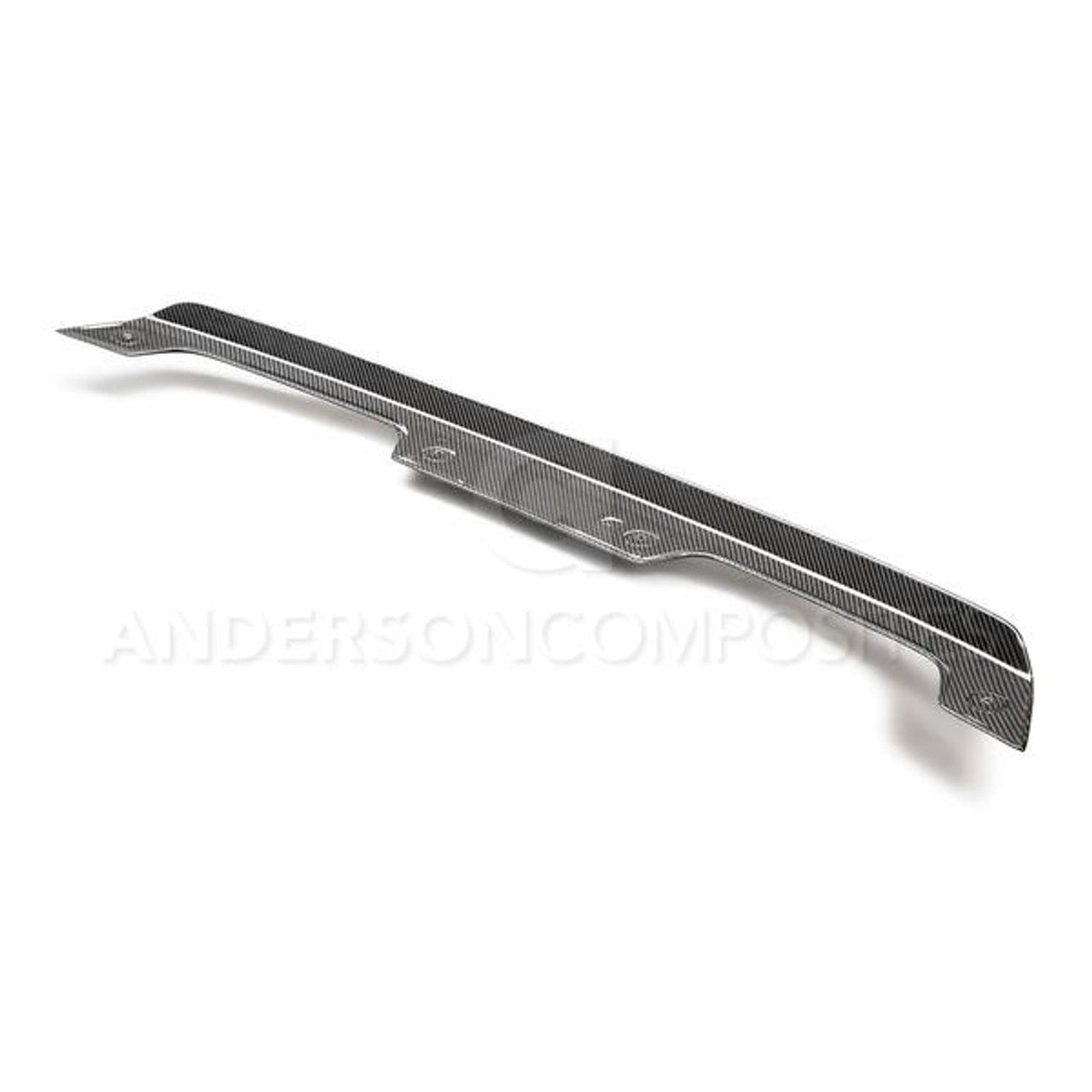Anderson Composites Carbon Fiber Gurney Flap GT500 Spoiler (2015-2023 Mustang/GT500) AC-GF20FDMU500