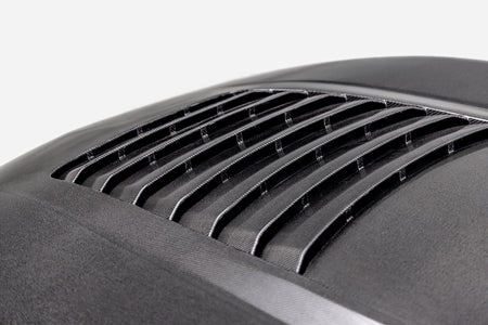 Anderson Composites Double Sided Type-GT5 Carbon Fiber Hood (2024-2025 Mustang) AC-HD24FDMU-GT5-DS